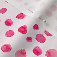 Pink watercolor brushstrokes