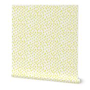 yellow water color dots