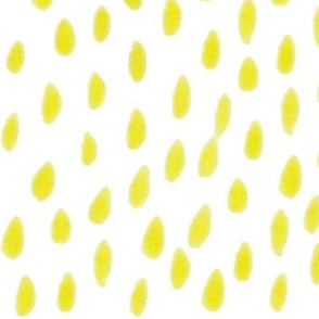 yellow water color dots