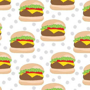 cheeseburgers-on-white-with-polka-dots
