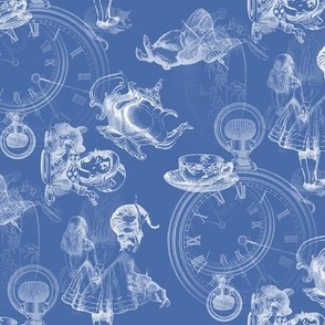 Alice In Wonderland Fabric – kidswallpapercompany