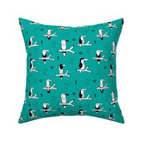 Pura vida tropical birds collection toucan kingfisher and hummingbirds jungle animals fall teal