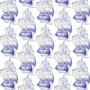 sailing vessel - toile