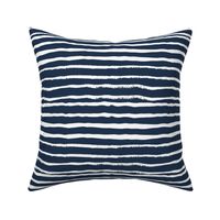 hand painted stripes navy blue kids simple scandi design coordinate simple woodland forest kids boys nursery