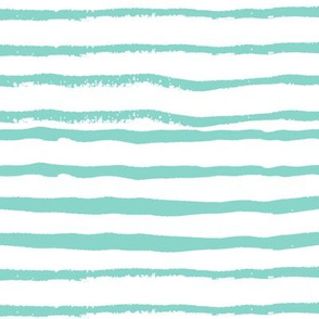 stripes mint hand painted mint stripe kids nursery coordinate simple scandi stripe fabric
