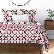 plus swiss cross buffalo plaid red and black kids cute nursery baby 