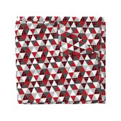 triangle buffalo plaid cheater quilt cute nursery kids boy 