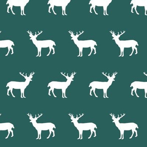 deer silhouette green christmas xmas holiday christmas deer woodland 