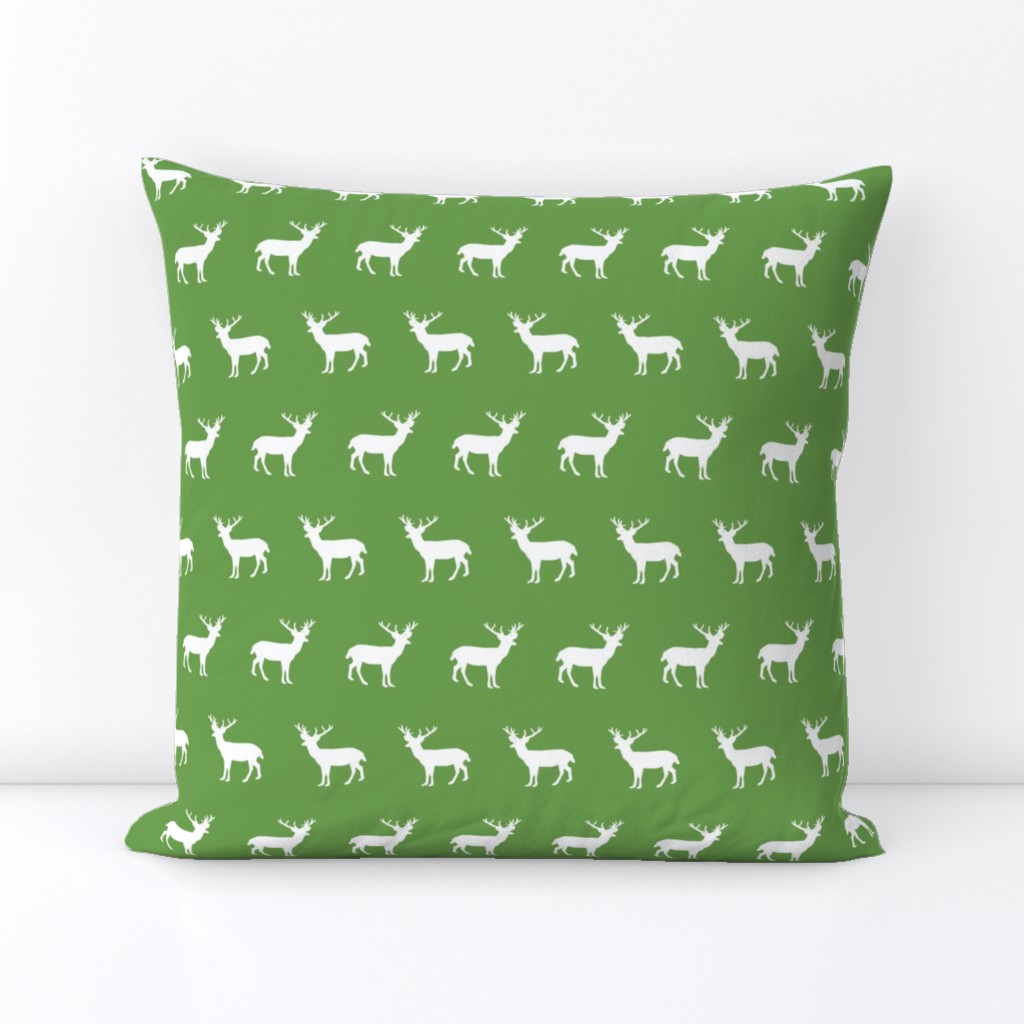 deer silhouette green christmas xmas holiday christmas deer woodland 