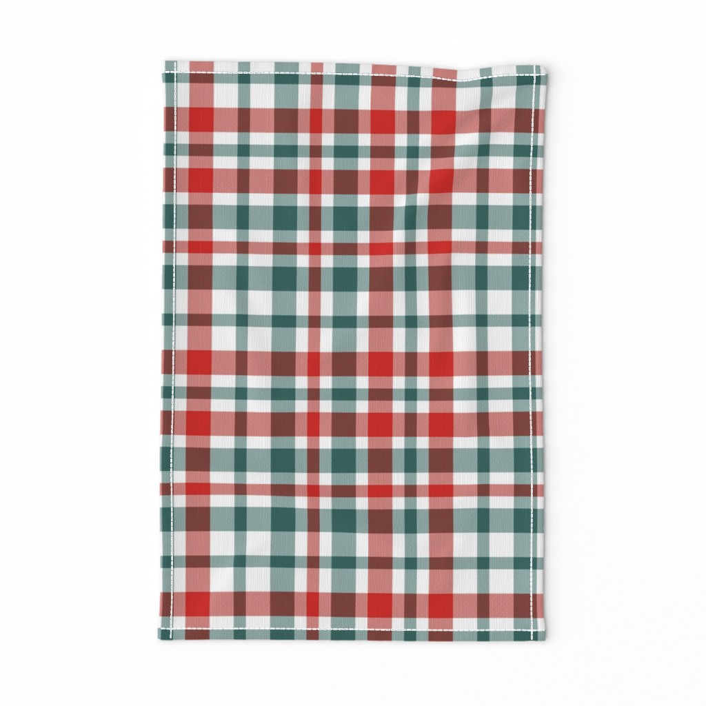 plaid red and green plaids christmas holiday xmas checks tartans 