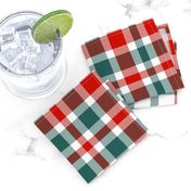 plaid red and green plaids christmas holiday xmas checks tartans 