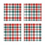 plaid red and green plaids christmas holiday xmas checks tartans 