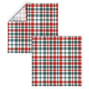 plaid red and green plaids christmas holiday xmas checks tartans 