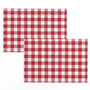 red and white christmas plaid check gingham checks