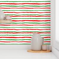 christmas stripes red and green hand painted stripes holiday xmas christmas festive stripe coordinate