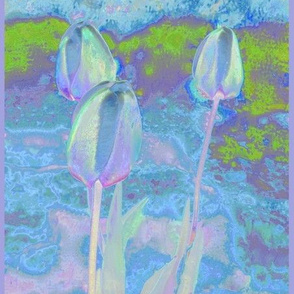 Tulips in Pastels © 2009 Gingezel Inc.