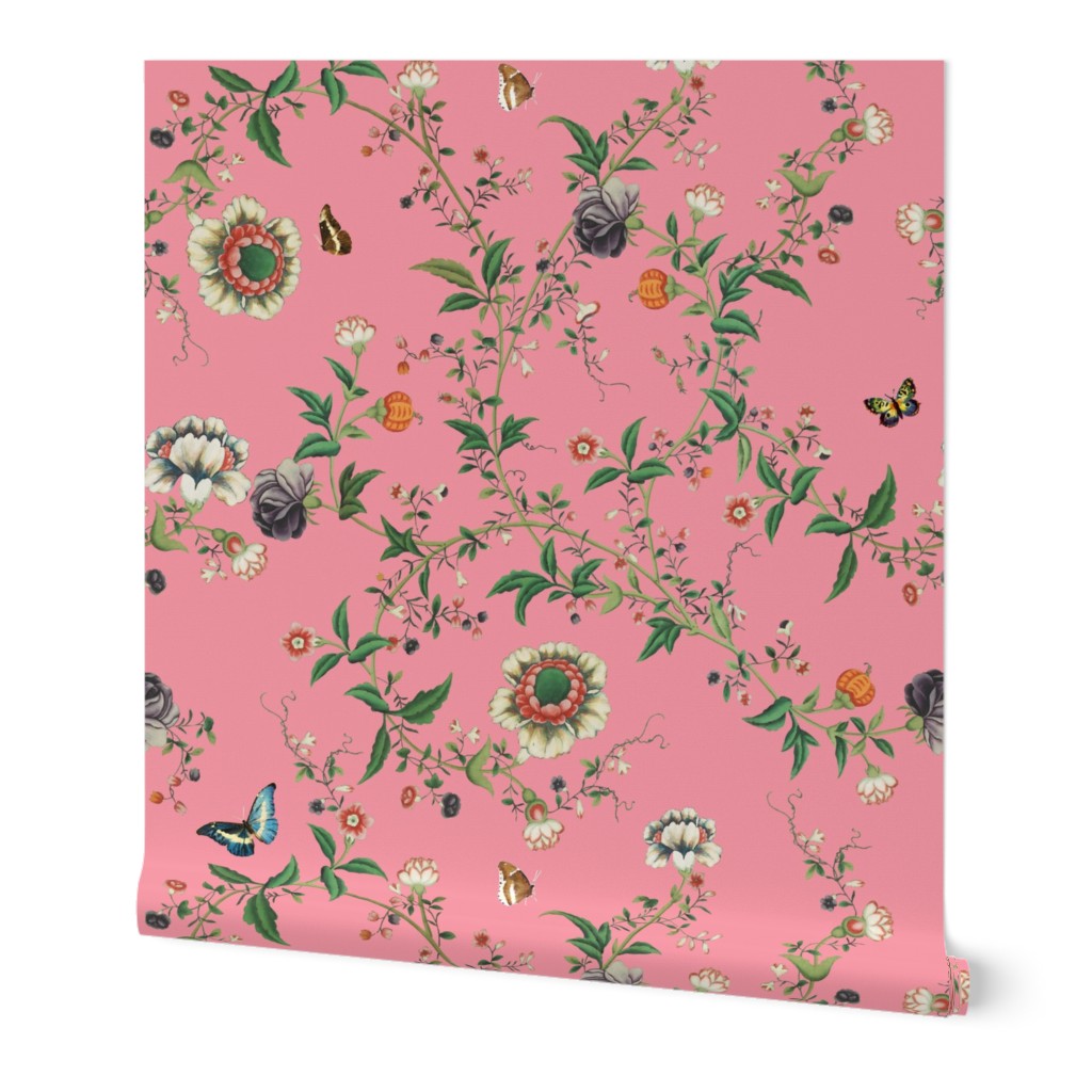 The Dowager's Chinese Room Pompadour pink