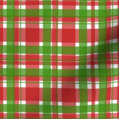 Christmas Plaid Red