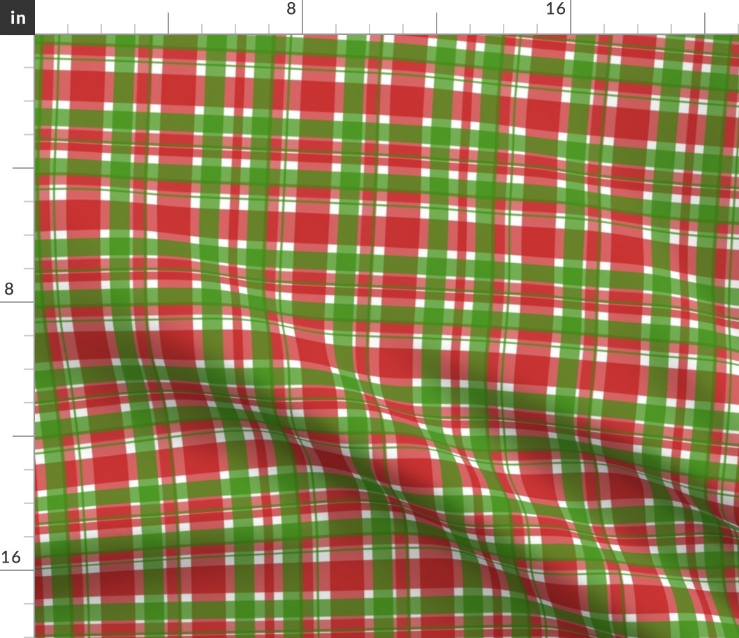 Christmas Plaid Red