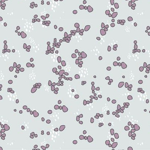 Bubble dots purple