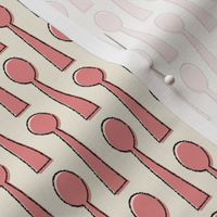 Spoons in Pink