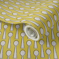 Spoons in Yellow