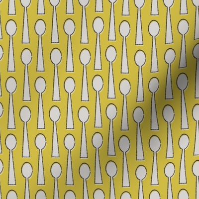 Spoons in Yellow