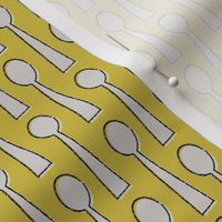 Spoons in Yellow