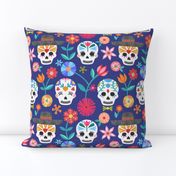 Sugar Skulls - Blue