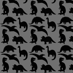 Dinosaurs-Gray