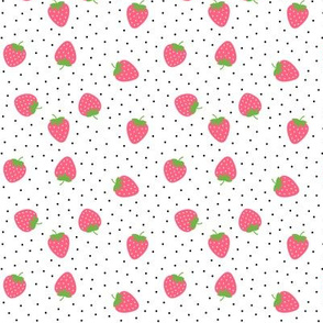 strawberries pink :: fruity fun