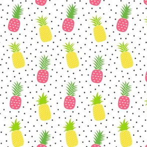 pineapples + pink :: fruity fun