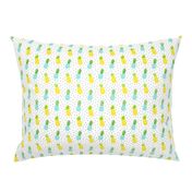 pineapples + sky blue :: fruity fun