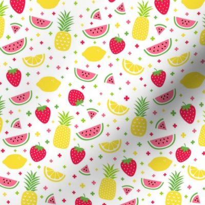 fruity mix plus :: fruity fun lemons strawberries pineapples watermelons