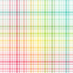 rainbow plaid multi :: fruity fun bigger