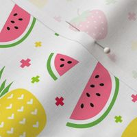fruity mix plus :: fruity fun bigger lemons strawberries pineapples watermelons
