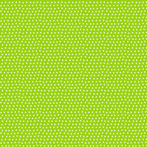 dots lime green :: fruity fun