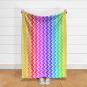 00563861 : knobbly zigzag : rainbow