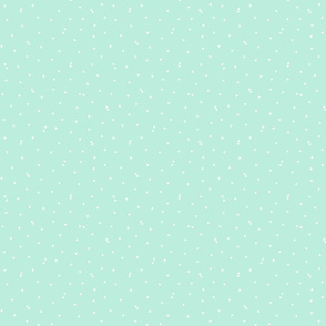 triangle confetti light teal :: fruity fun