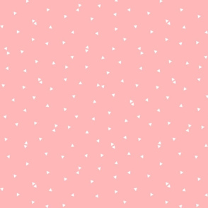 triangle confetti light pink :: fruity fun bigger