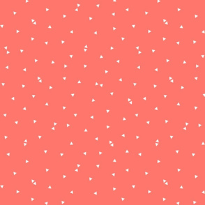 triangle confetti coral :: fruity fun bigger