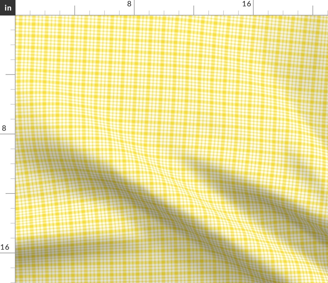 plaid yellow :: fruity fun bigger