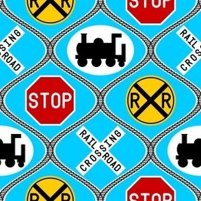 00563867 : railroad signs