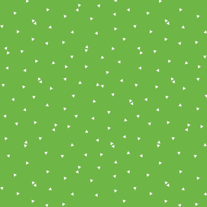 triangle confetti green :: fruity fun bigger