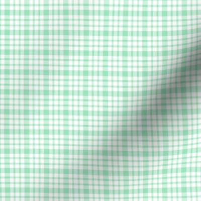 plaid mint green :: fruity fun bigger