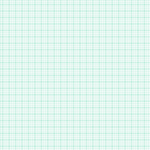 plaid light teal :: fruity fun bigger