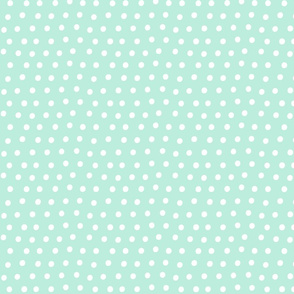 dots light teal :: fruity fun bigger