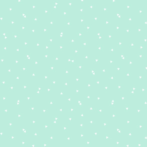 triangle confetti light teal :: fruity fun bigger