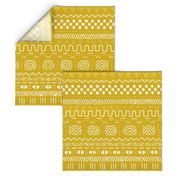 BIG Mustard Mudcloth Max