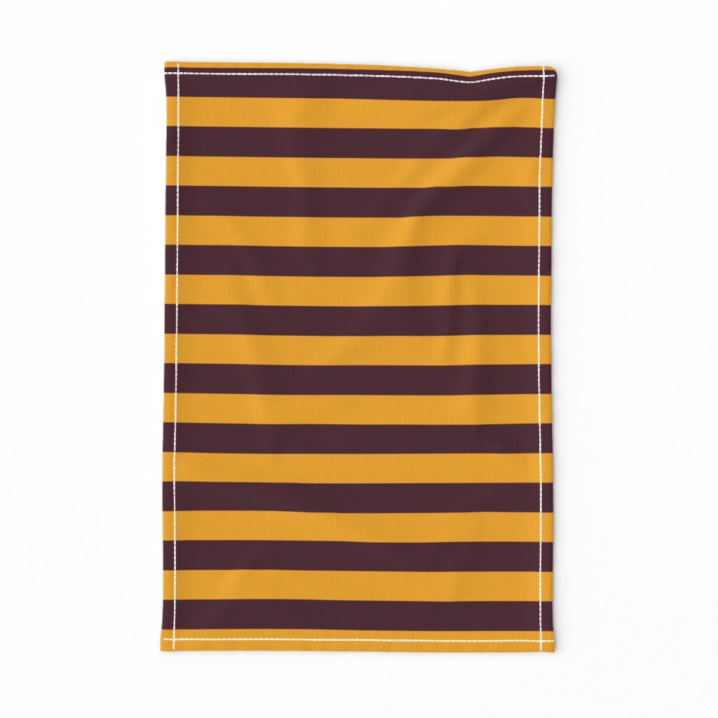 maroon & gold stripe